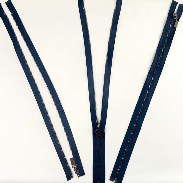 Fermeture séparable marine en métal 46 cm Fermeture séparable marine en métal 46 cm