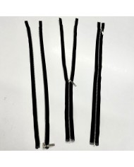 Fermeture séparable marine en métal 50 cm