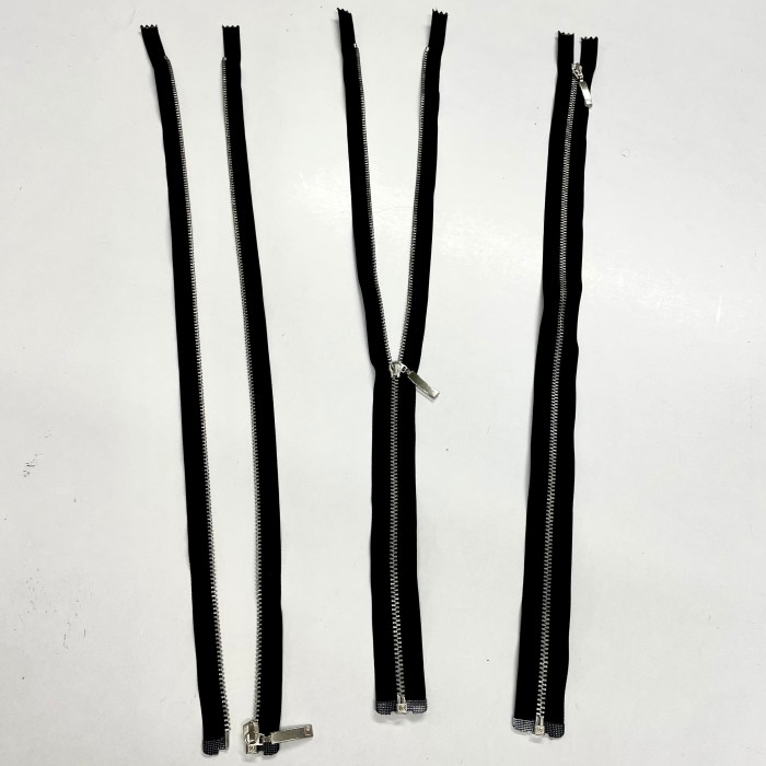 Fermeture séparable marine en métal 50 cm