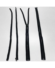 Fermeture séparable noir en métal 85cm