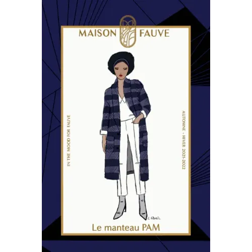 Patron couture Robe : Pam - Maison FAUVE