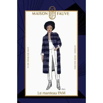 Patron couture Robe : Pam - Maison FAUVE Patron couture Robe : Pam - Maison FAUVE