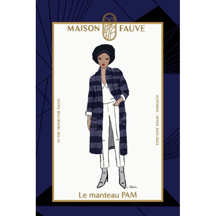Patron couture Robe : Pam - Maison FAUVE