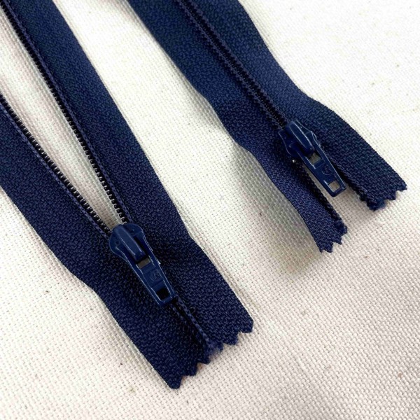 Fermeture non séparable marine en nylon 12cm Fermeture non séparable marine en nylon 12cm