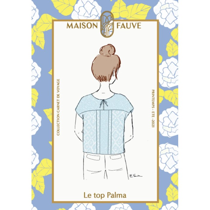 Patron couture Top : Palma - Maison FAUVE Patron couture Top : Palma - Maison FAUVE
