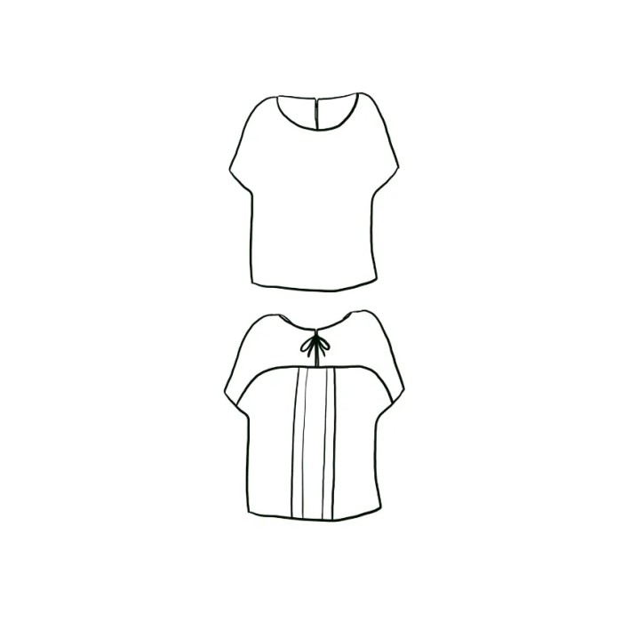 Patron couture Top : Palma - Maison FAUVE Patron couture Top : Palma - Maison FAUVE