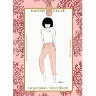 Patron couture Pantalon : Belem - Maison FAUVE Patron couture Pantalon : Belem - Maison FAUVE