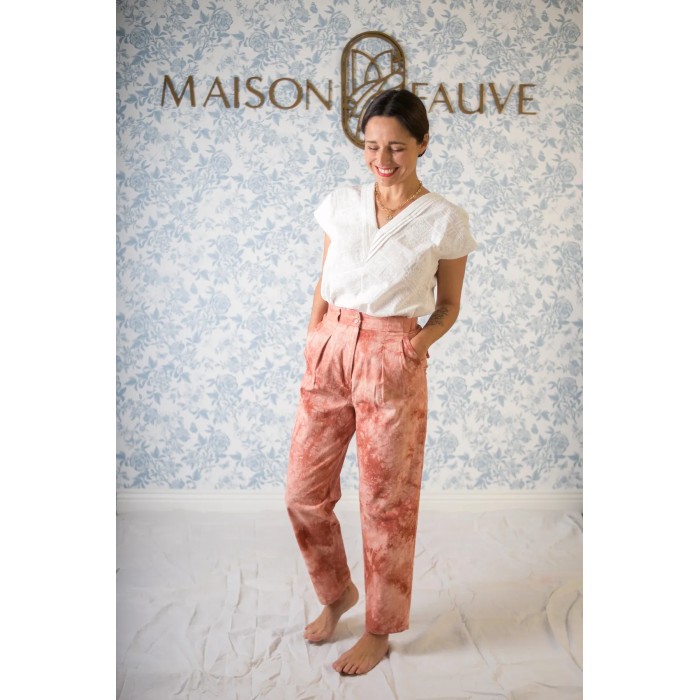 Patron couture Pantalon : Belem - Maison FAUVE Patron couture Pantalon : Belem - Maison FAUVE