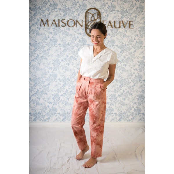 Patron couture Pantalon : Belem - Maison FAUVE Patron couture Pantalon : Belem - Maison FAUVE