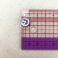 Bouton nacre rond lila 10mm