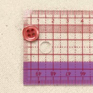 Bouton nacre rond saumon 10mm