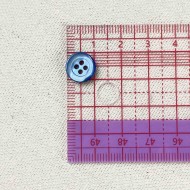 Bouton nacre rond bleu ciel 10mm Bouton nacre rond bleu ciel 10mm