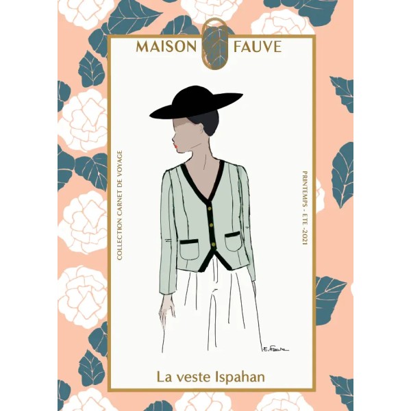 Patron couture veste : Isaphan - Maison FAUVE Patron couture veste : Isaphan - Maison FAUVE