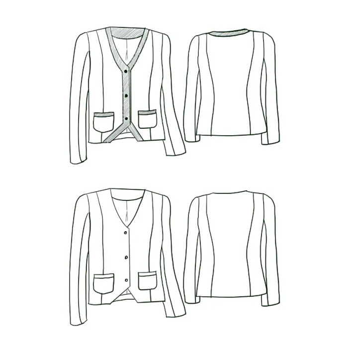 Patron couture veste : Isaphan - Maison FAUVE