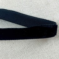 Ruban velours noir 9 mm Ruban velours noir 9 mm