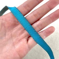 Galon fantaisie gris bleu 10 mm