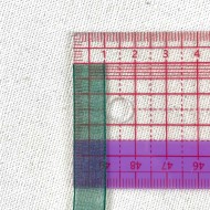 Ruban mousseline vert 10 mm