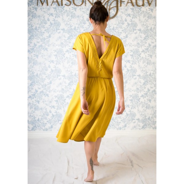 Patron couture robe : Byzance - Maison FAUVE Patron couture robe : Byzance - Maison FAUVE