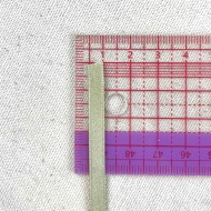 Ruban satin double face vert clair 10 mm