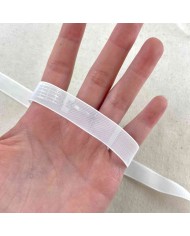 Ruban extra-fort voile blanc 15 mm