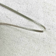 Ruban satin double face beige 1.5 mm