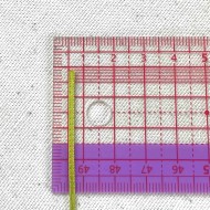 Ruban satin double face vert 1.5 mm