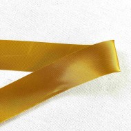 Biais en satin ocre 30 mm Biais en satin ocre 30 mm