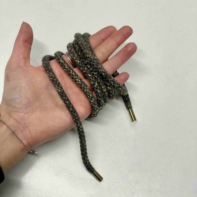 Cordon de serrage gris or 1.35m