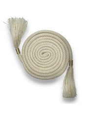 Cordon de serrage crème or fantaisie 1.40m