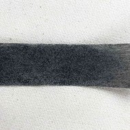 Ruban entoilage thermocollant noir 3cm