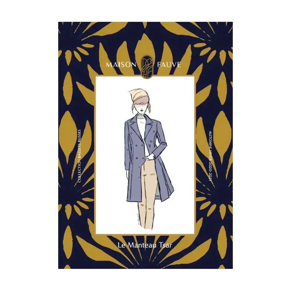 Patron couture robe : Tsar - Maison FAUVE