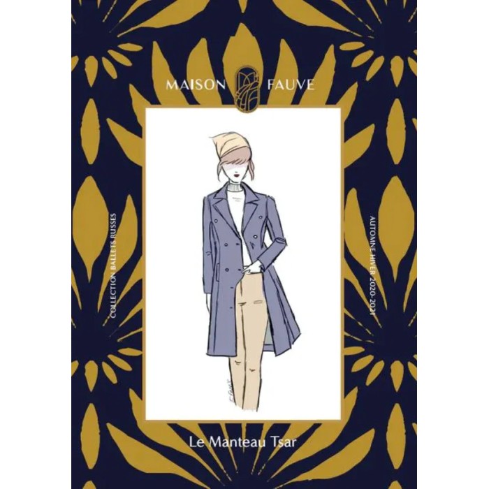 Patron couture robe : Tsar - Maison FAUVE