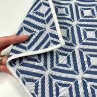 Housse de Coussin In&Extérieur Embiez bleu poudré - Tissu d'éditeur Housse de Coussin In&Extérieur Embiez bleu poudré - Tissu d'éditeur