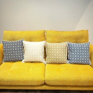 Housse de Coussin In&Extérieur Embiez bleu poudré - Tissu d'éditeur Housse de Coussin In&Extérieur Embiez bleu poudré - Tissu d'éditeur