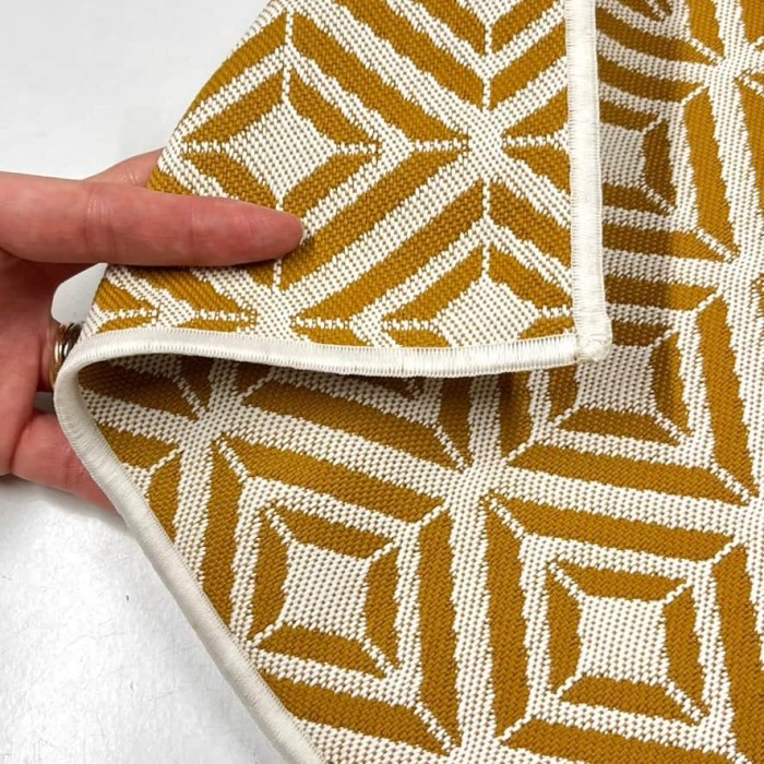 Housse de Coussin In&Extérieur Embiez camel - Tissu d'éditeur Housse de Coussin In&Extérieur Embiez camel - Tissu d'éditeur