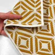 Housse de Coussin In&Extérieur Embiez camel - Tissu d'éditeur Housse de Coussin In&Extérieur Embiez camel - Tissu d'éditeur