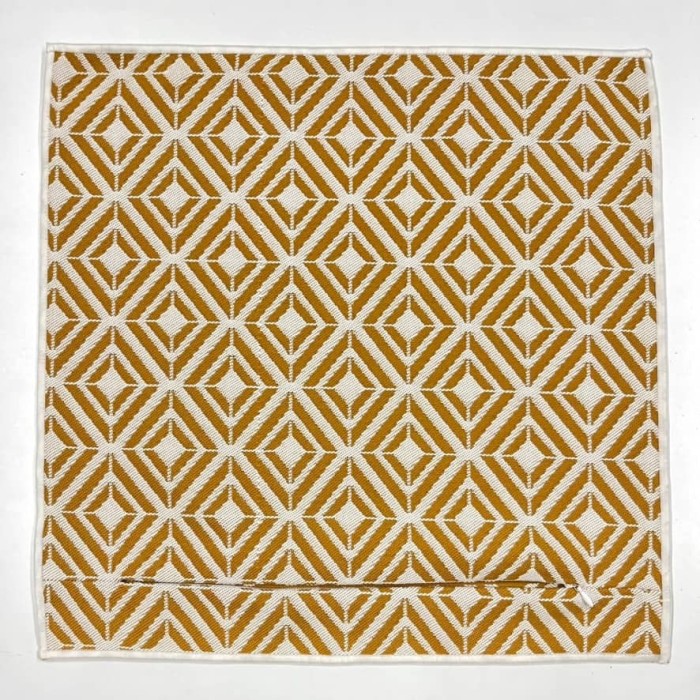 Housse de Coussin In&Extérieur Embiez camel - Tissu d'éditeur Housse de Coussin In&Extérieur Embiez camel - Tissu d'éditeur