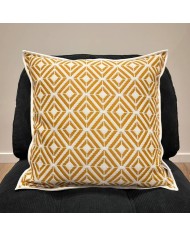 Housse de Coussin In&Extérieur Embiez camel - Tissu d'éditeur Housse de Coussin In&Extérieur Embiez camel - Tissu d'éditeur