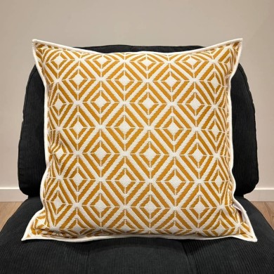 Housse de Coussin In&Extérieur Embiez camel - Tissu d'éditeur Housse de Coussin In&Extérieur Embiez camel - Tissu d'éditeur