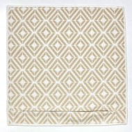 Housse de Coussin In&Extérieur Embiez écru - Tissu d'éditeur Housse de Coussin In&Extérieur Embiez écru - Tissu d'éditeur