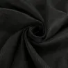 Tissu polyester petites rayures noire Tissu polyester petites rayures noire