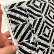 Housse de Coussin In&Extérieur Embiez noir - Tissu d'éditeur Housse de Coussin In&Extérieur Embiez noir - Tissu d'éditeur