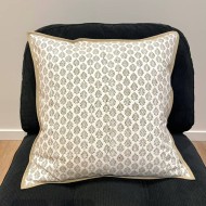 Housse de Coussin Ange kaki - Tissu d'éditeur Housse de Coussin Ange kaki - Tissu d'éditeur