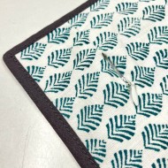 Housse de Coussin Ange bleu carnard - Tissu d'éditeur Housse de Coussin Ange bleu carnard - Tissu d'éditeur