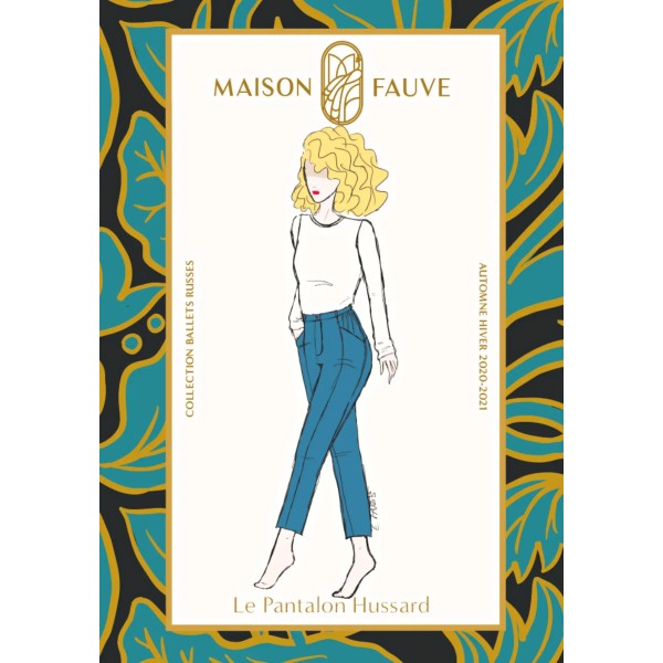 Patron couture pantalon : Hussard - Maison FAUVE Patron couture pantalon : Hussard - Maison FAUVE
