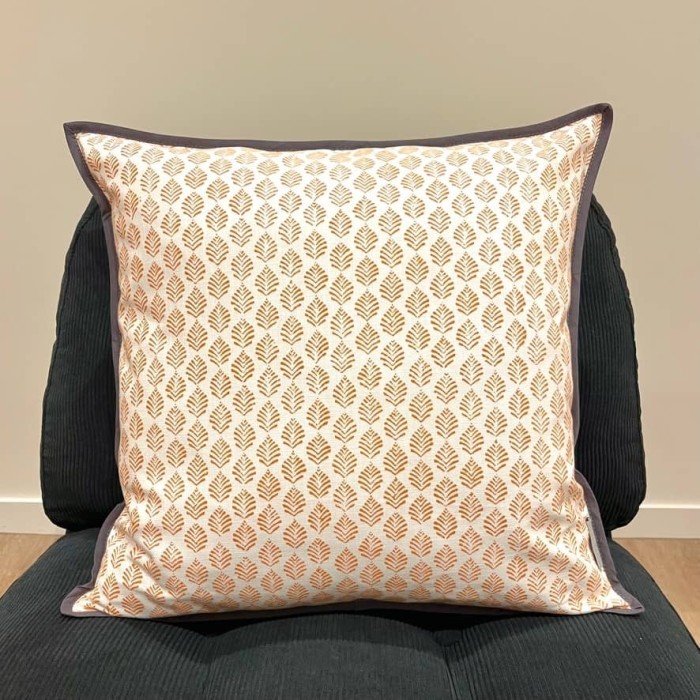 Housse de Coussin Ange orange - Tissu d'éditeur Housse de Coussin Ange orange - Tissu d'éditeur