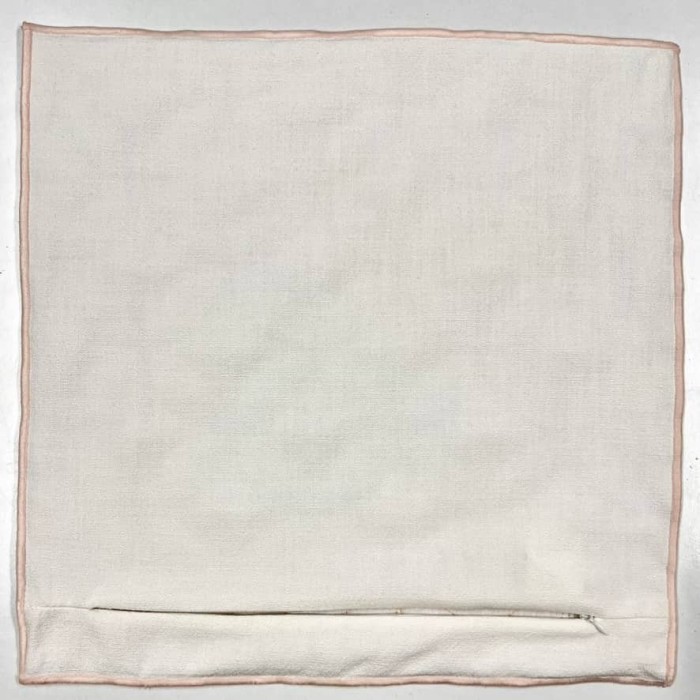 Housse de Coussin Bonnieux pêche - Tissu d'éditeur Housse de Coussin Bonnieux pêche - Tissu d'éditeur