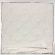 Housse de Coussin Bonnieux pêche - Tissu d'éditeur Housse de Coussin Bonnieux pêche - Tissu d'éditeur