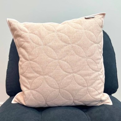 Housse de Coussin Bonnieux pêche - Tissu d'éditeur Housse de Coussin Bonnieux pêche - Tissu d'éditeur