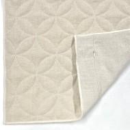 Housse de Coussin Bonnieux écru - Tissu d'éditeur Housse de Coussin Bonnieux écru - Tissu d'éditeur